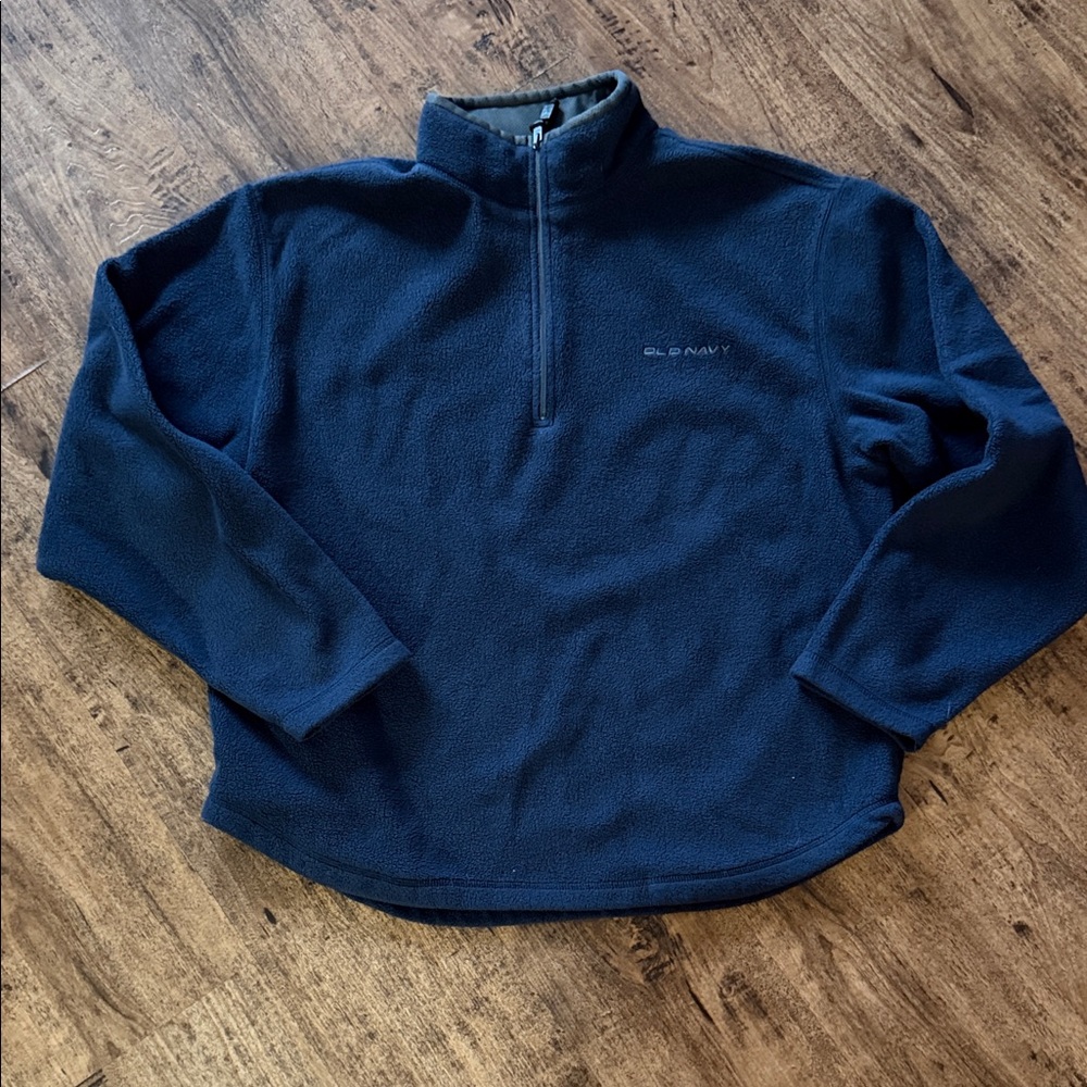 Old Navy Men's Navy Vintage Fleece L